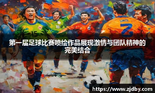 第一届足球比赛喷绘作品展现激情与团队精神的完美结合